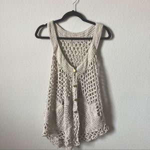 Free people knit vest